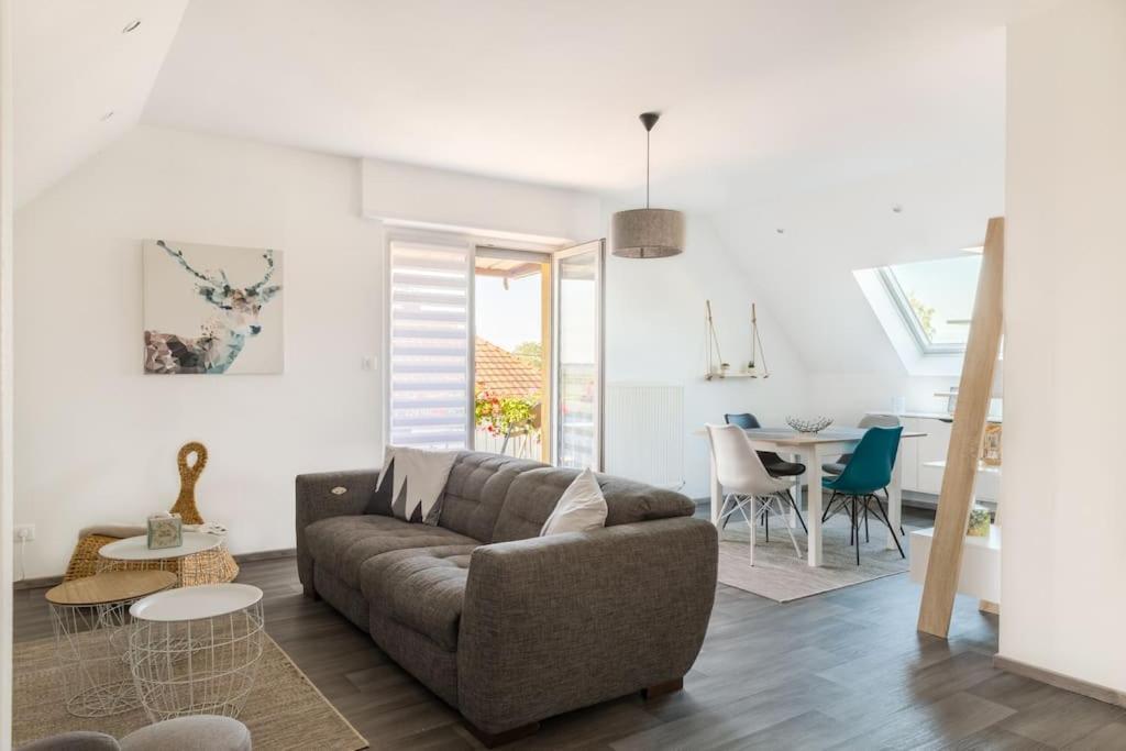 Appartement Climatise 70 M2, Proximite De Colmar Sainte-Croix-en-Plaine Eksteriør billede